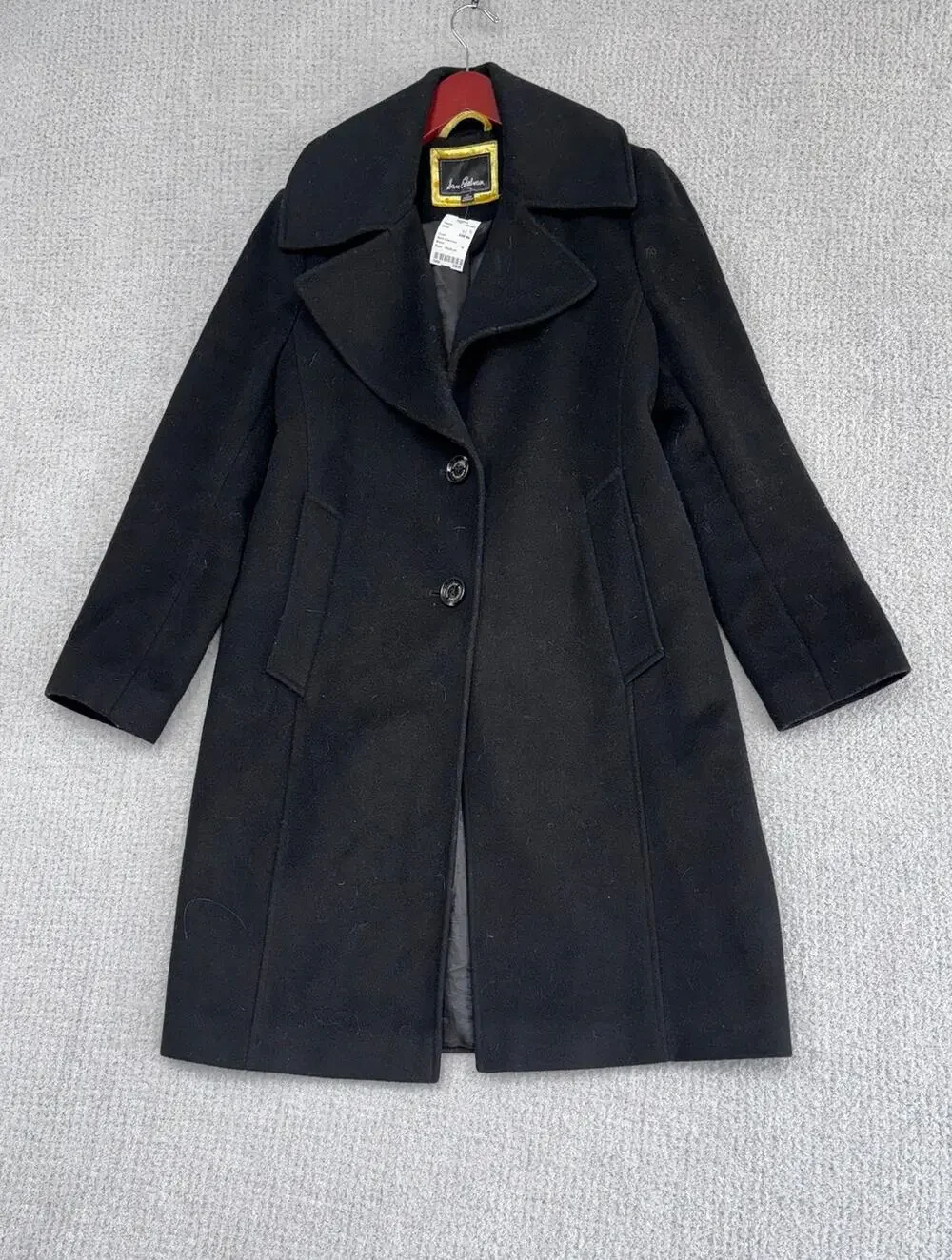 Sam Edelman Women's Black Wool Blend Coat Size M #79600